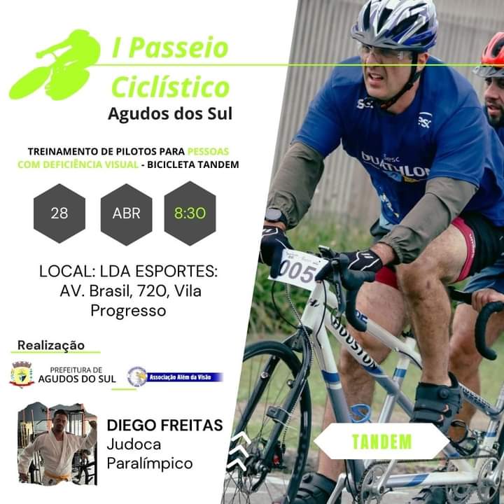 Imagem do evento de ciclismo, Agudos do Sul